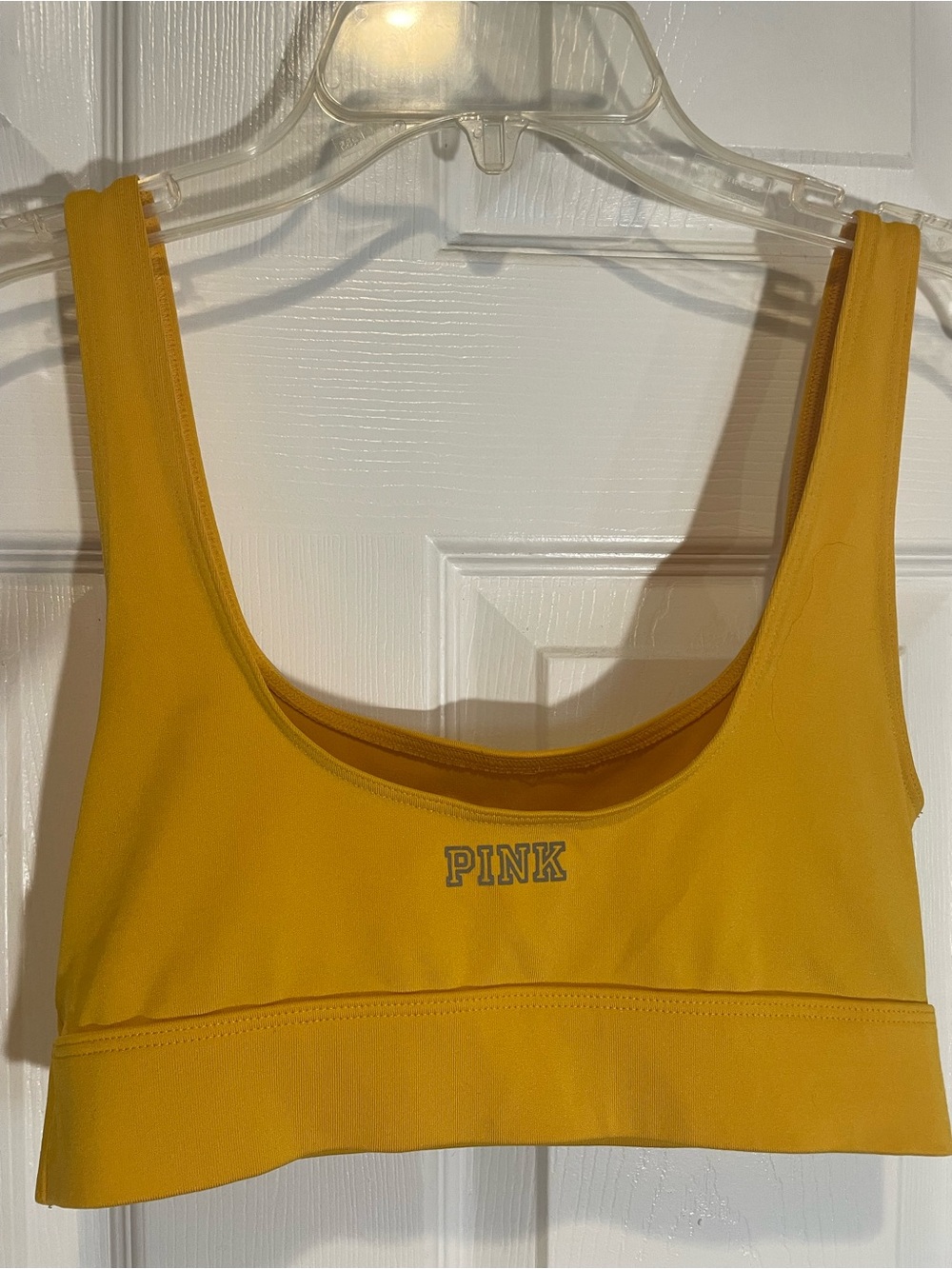 Victoria's Secret PINK Ultimate Sports Bra in Bright Yellow